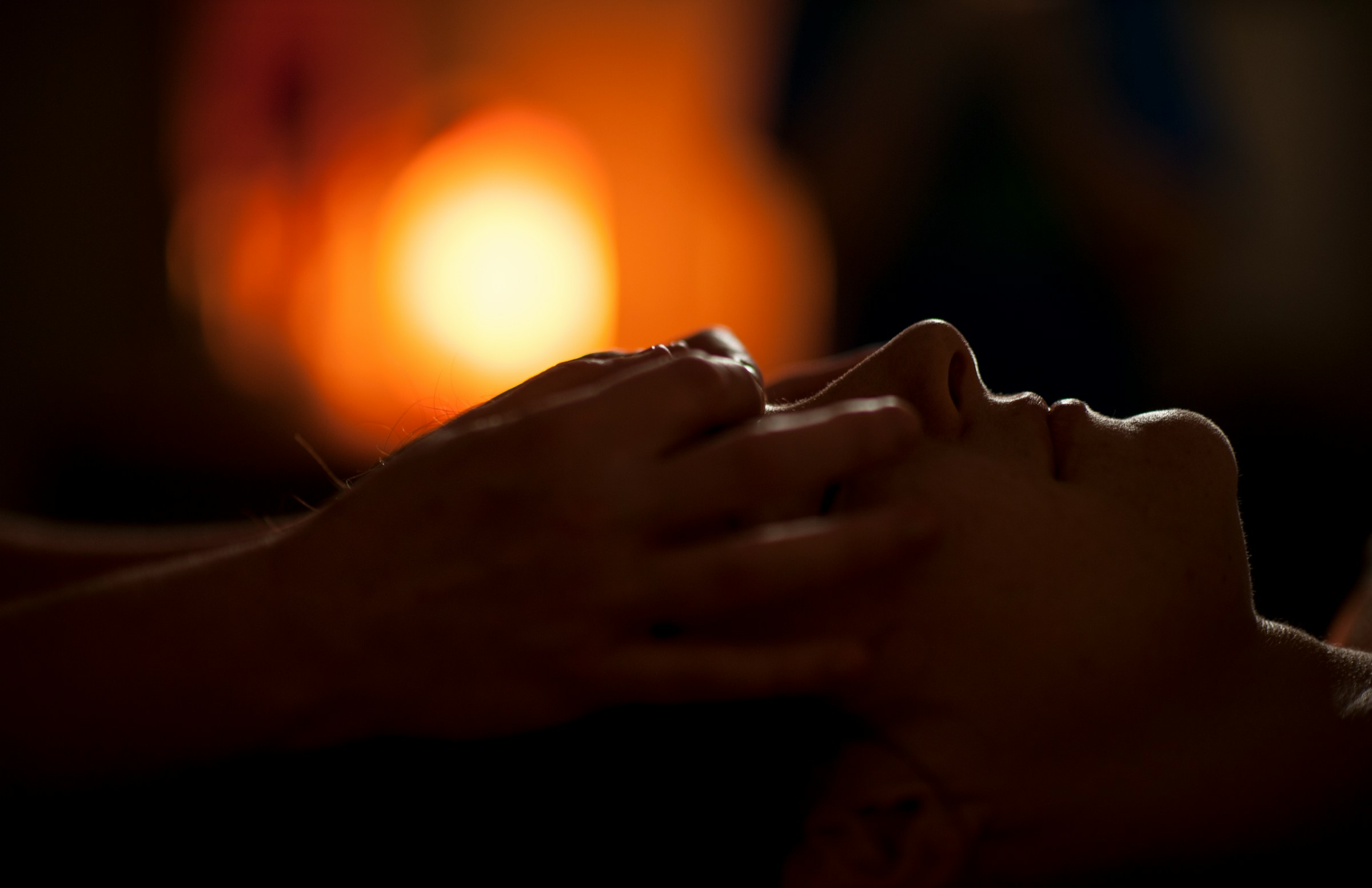Peaceful healing and relaxation atmosphere